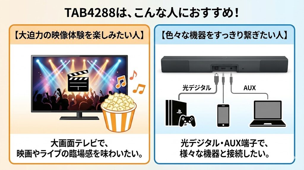 TAB4288こんな人におすすめ