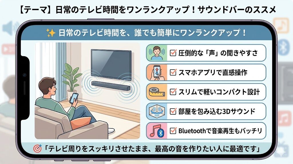 フィリップス　TAB5109をおすすめする人の図解