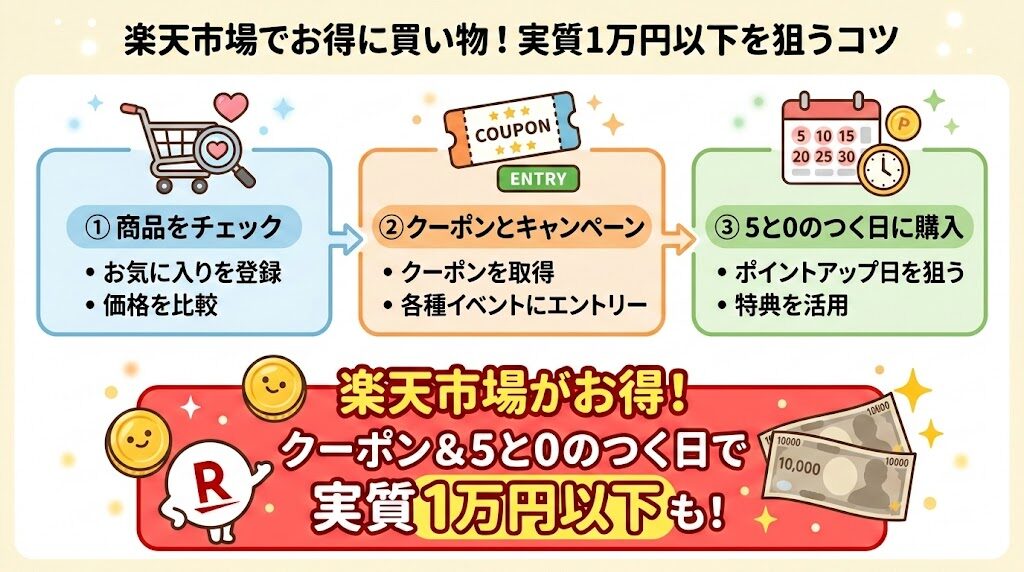 フィリップスTAB4000安く買う方法は楽天市場のクーポンとポイントアップ