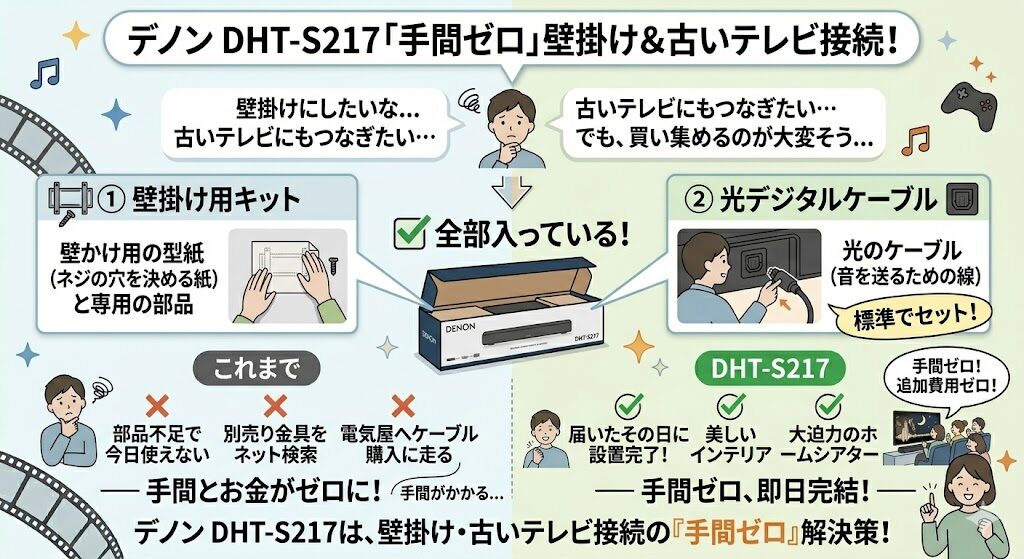 デノン DHT-S217 おすすめ