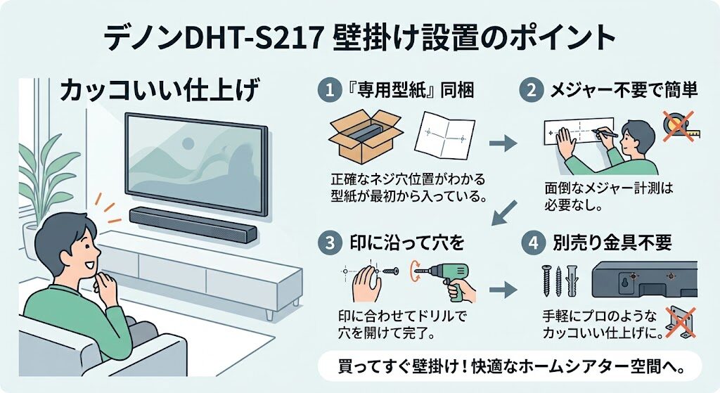 デノンDHT-S217はこんな人におすすめ