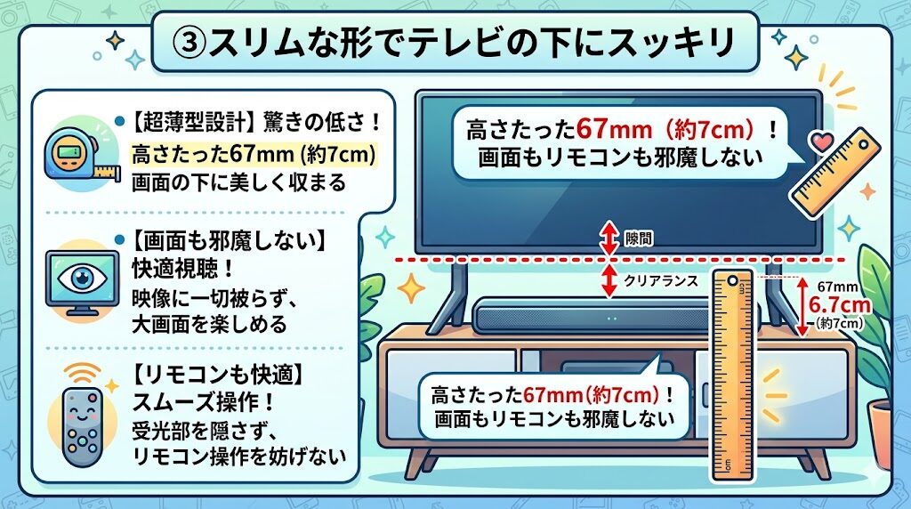 【レビュー】デノンDHT-S217！3万円台でテレビの音が映画館に 
